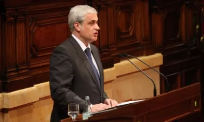 Germà Gordó al Parlament de Catalunya