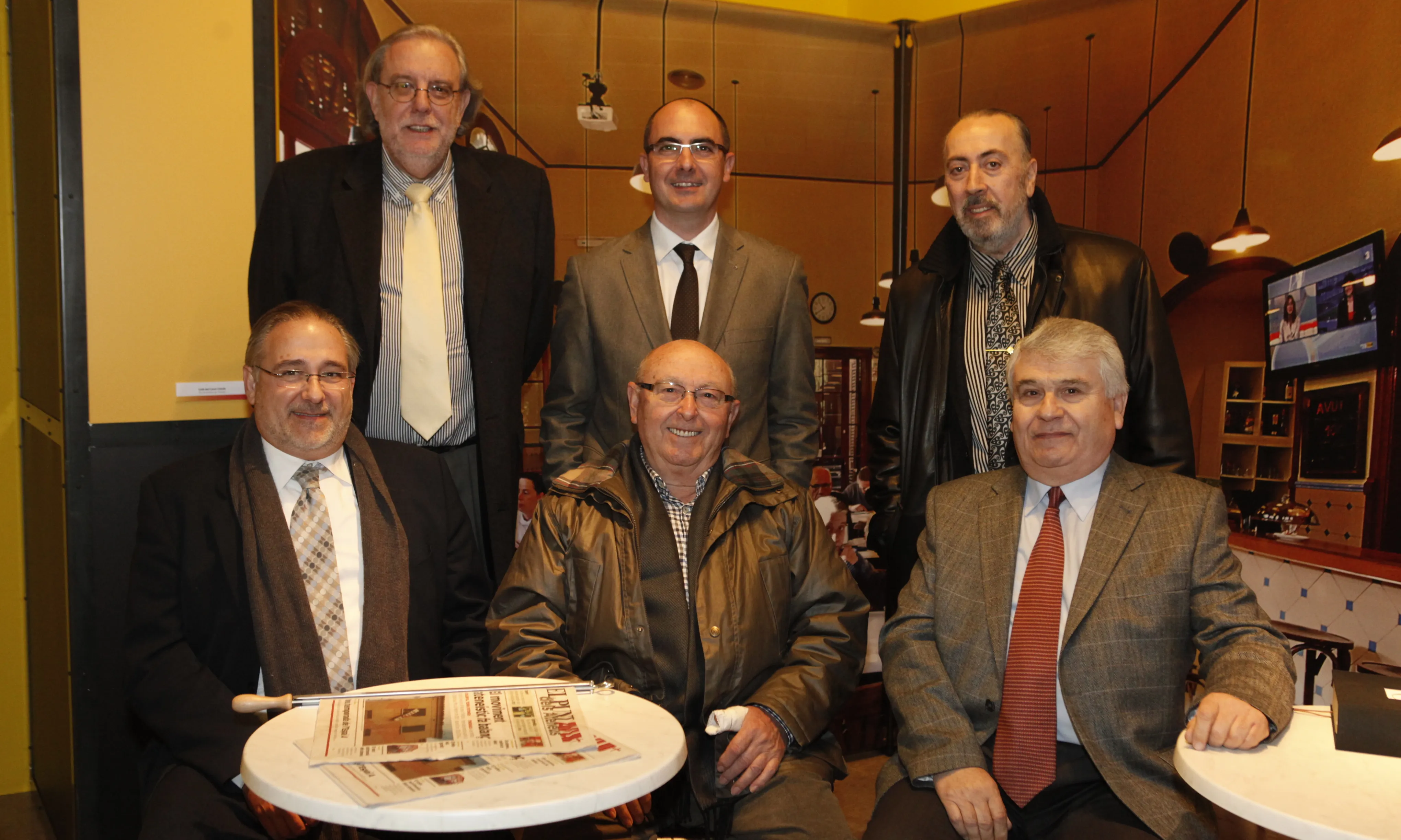 President i expresidents de la Federació d'Anteneus de Catalunya