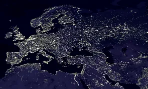 Mapa d'europa. Font: perfil de Facebook de la Comissi