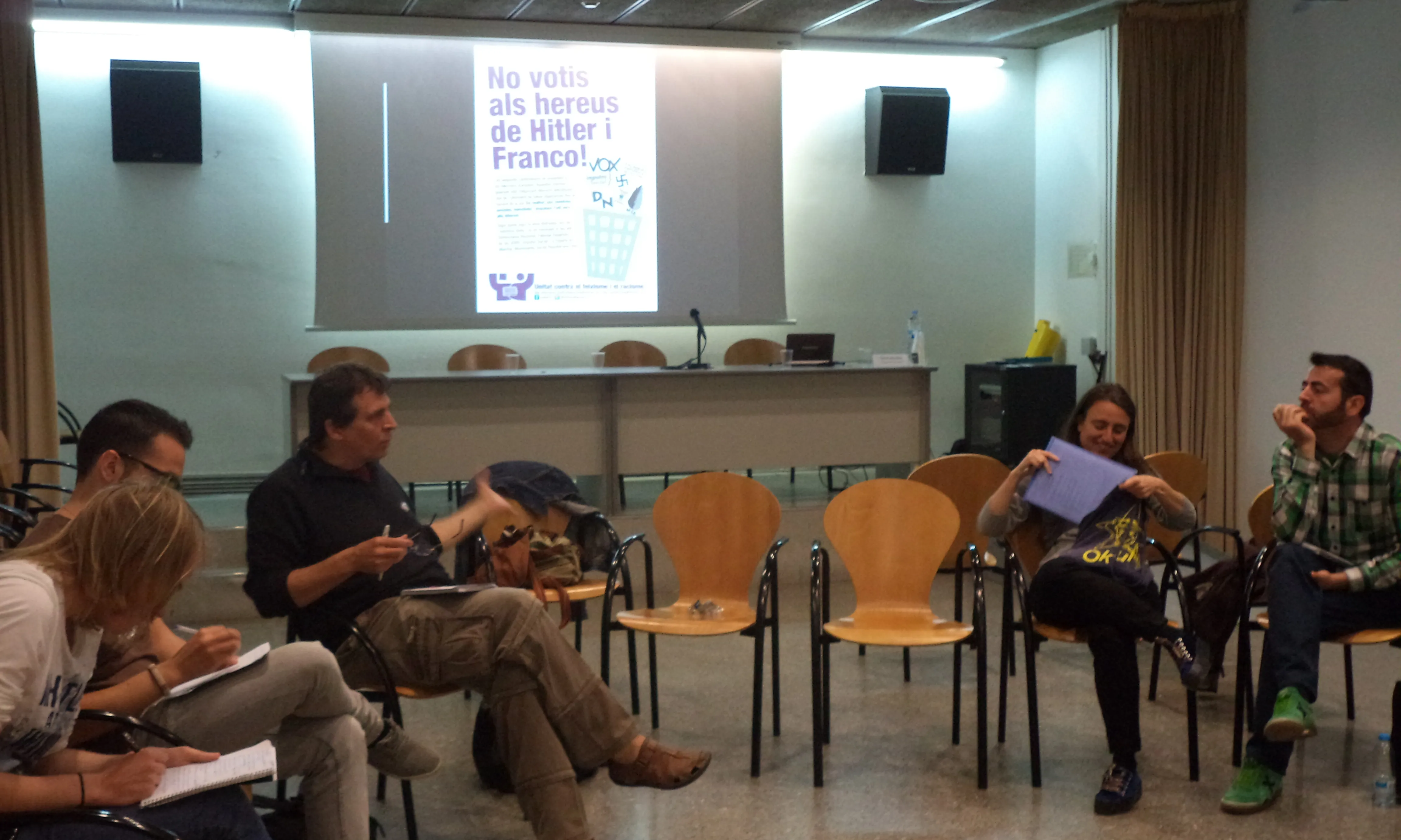 Taula rodona amb David Karvala sobre què s'entén per feixisme