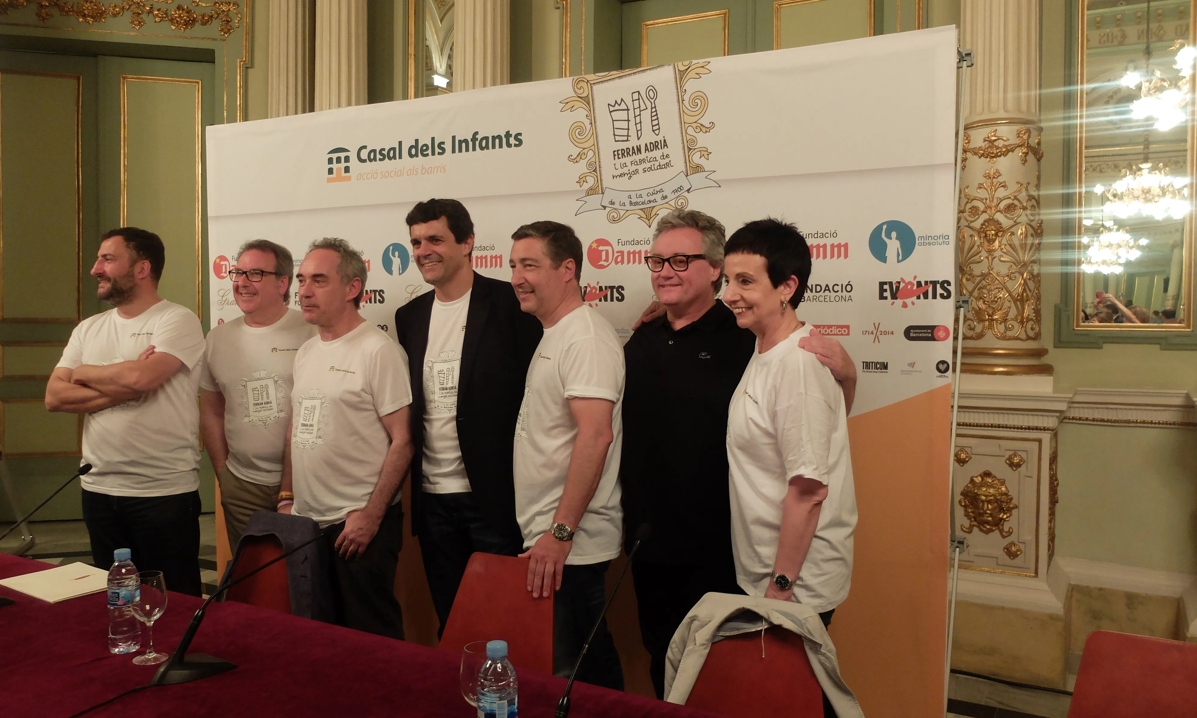 Ferran Adrià presenta La Fàbrica de menjar solidari