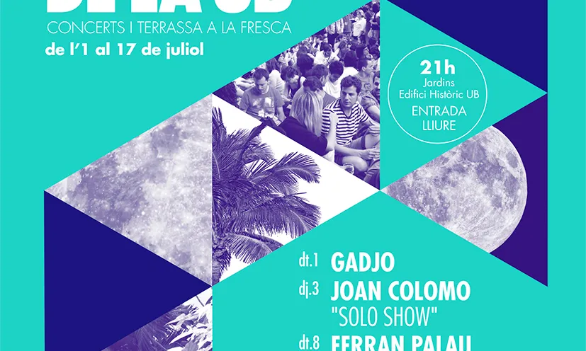Cartell de "Els vespres de la UB" de l'edició 2014