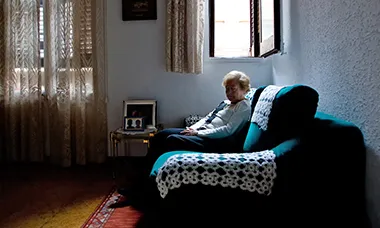 Soledat de la gent gran. Font: Amics de la Gent Gran