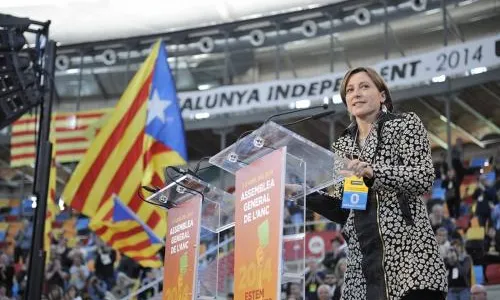 Carme Forcadell és la presidenta de l'ANC