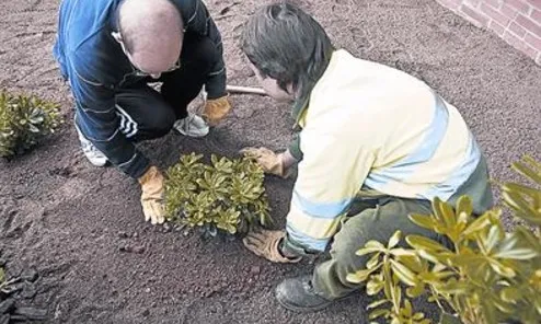 Projecte d'inclusio de malalts mentals d'Horta. Font: La Vanguardia