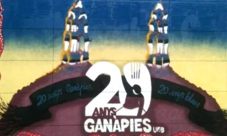 Mural commemoratiu de Ganàpies de la UAB 