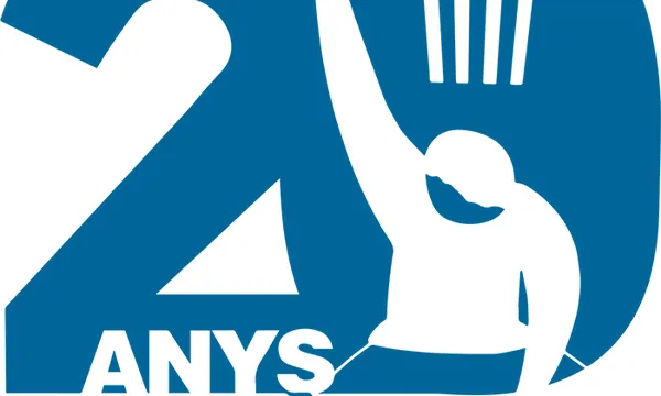 Logo del 20è aniversari dels Ganàpies 