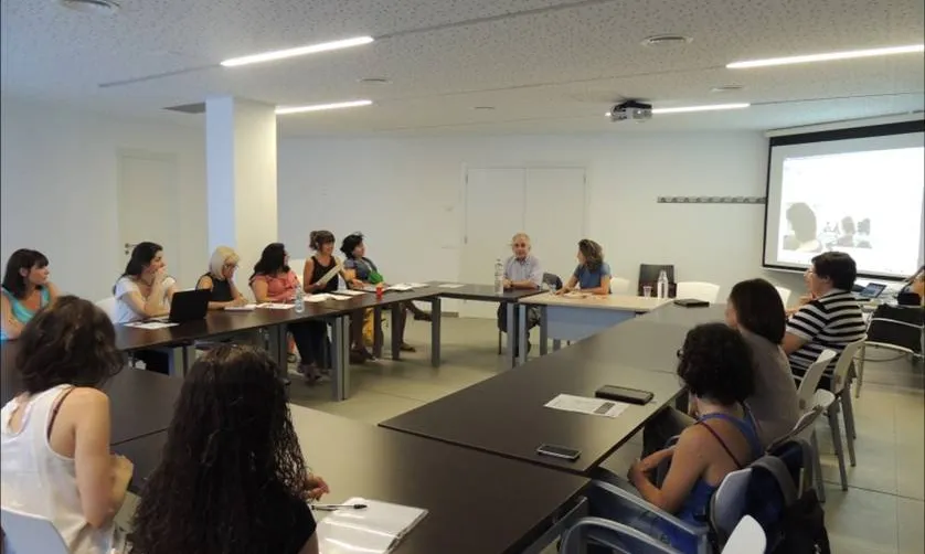 Mentores i mentorades al Workshop de cloenda del M2m 2013-14