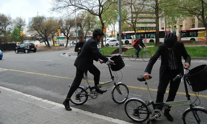 Campanya BICIFEINA del BACC per promoure l'anar a la feina en bicicleta (Imatge:BACC)