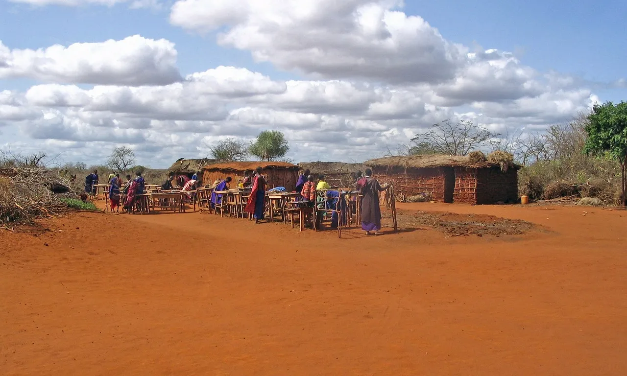 Poble masai. Font: pixabay.