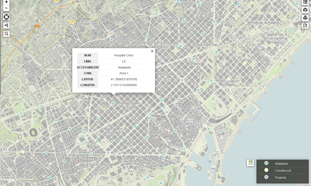 Els mapes poden incoroporar dades obertes