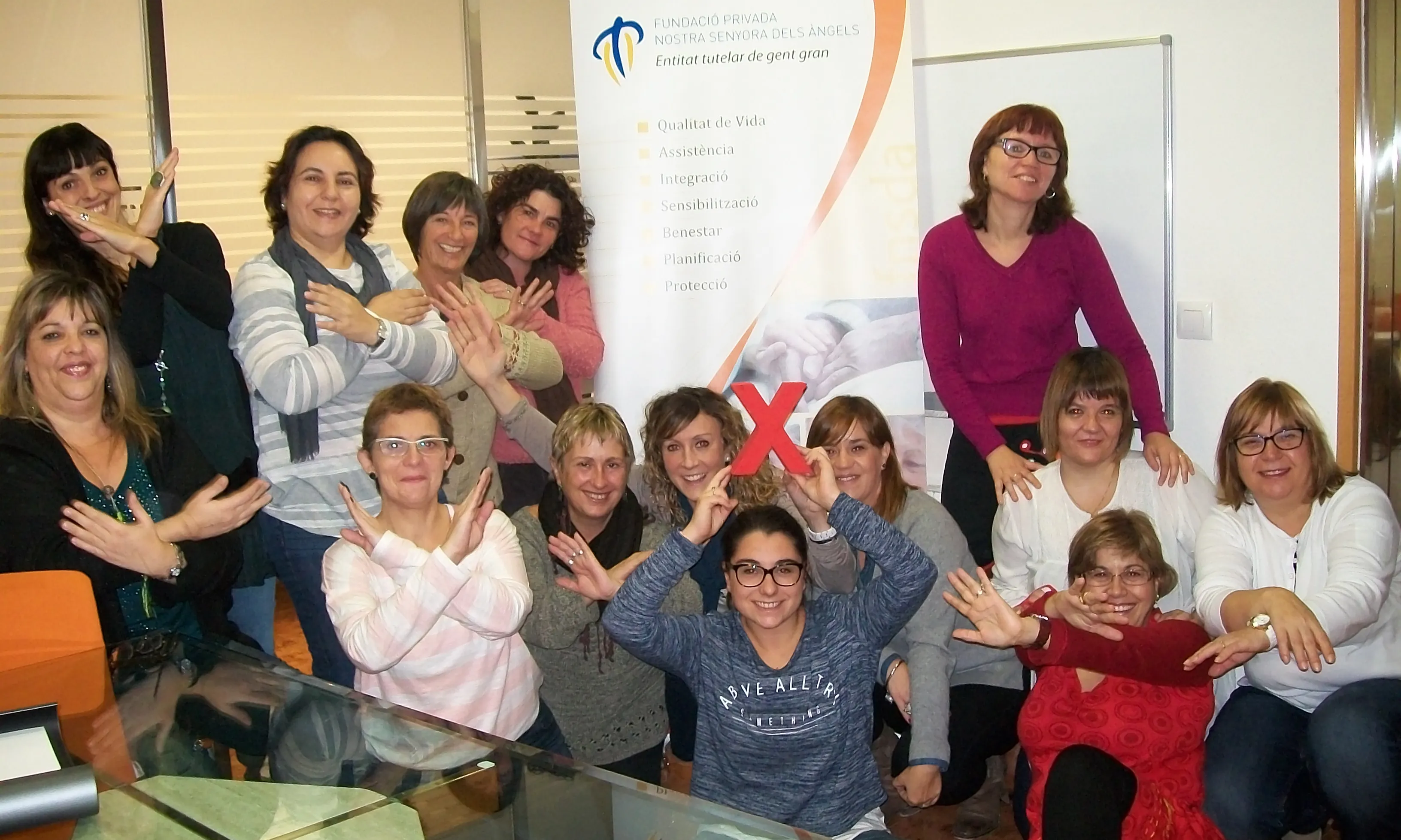 La X amb Nostra Senyora dels Àngels