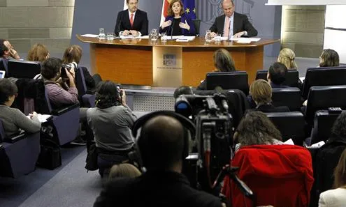 Imatge del Consell de ministres de divendres 27 de febrer. Font: La Moncloa