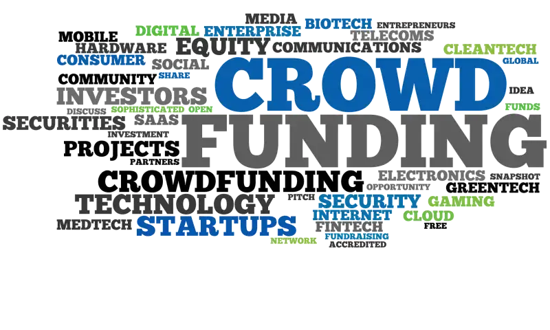 núvol de tags de Crowdfunding Font: wikimedia.org