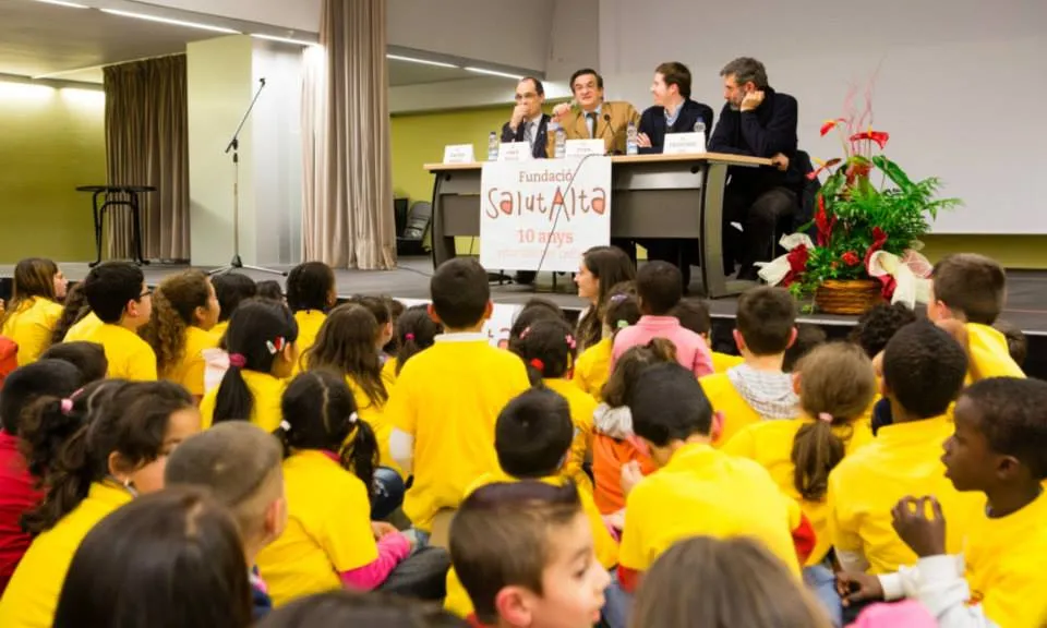 Acte de celebració dels 10 anys. Foto: Fundació Salut Alta.