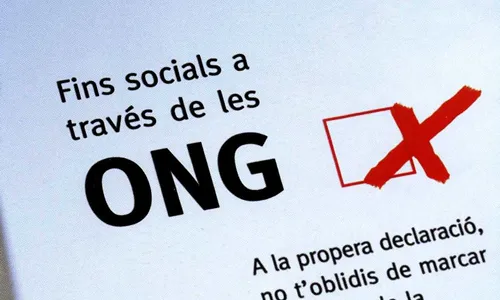 X solidària. Font: Taula d'Entitats del Tercer Sector de Catalunya