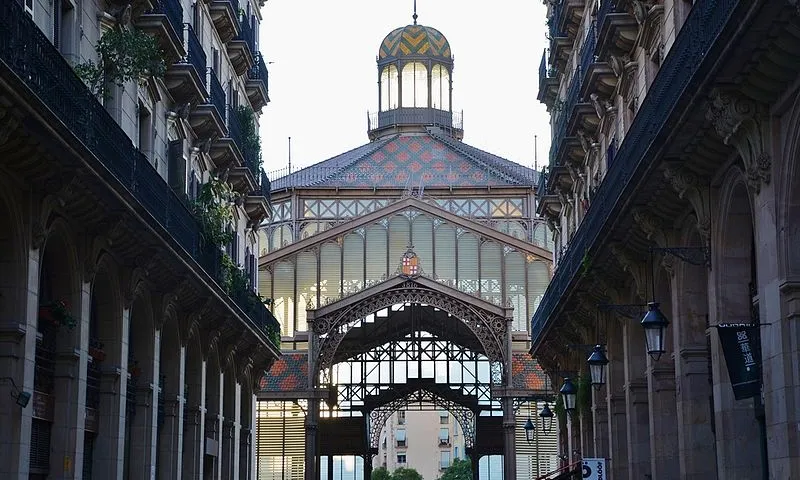 Mercat del Born, Barcelona. Font: Wikipedia