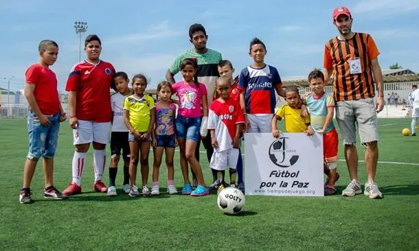 Projecte "Fútbol por la Paz", de la Fundación Tiempo de Juego