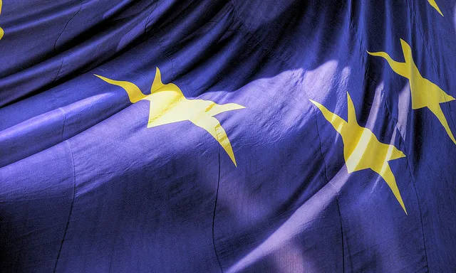 Bandera europea. Font: Héctor Rodríguez, Flickr 