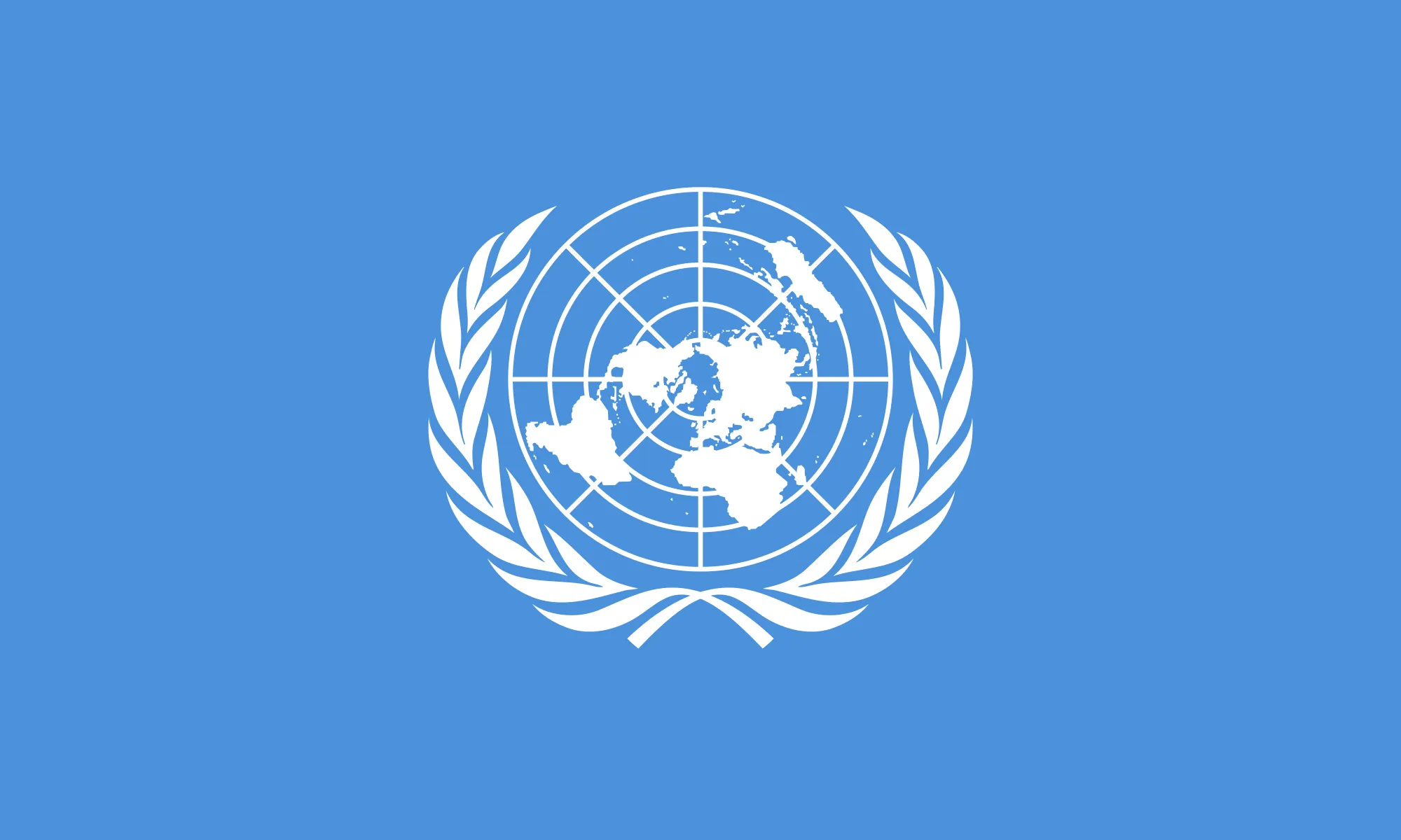 Símbol de l'ONU. Font: Wikimedia