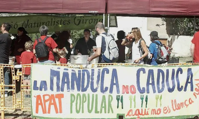 ANG ha realitzat nombroses accions contra el malbaratament alimentari.   Font: Associació de Naturalistes de Girona