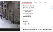 Podeu editar els talls de vídeo amb diferents formes