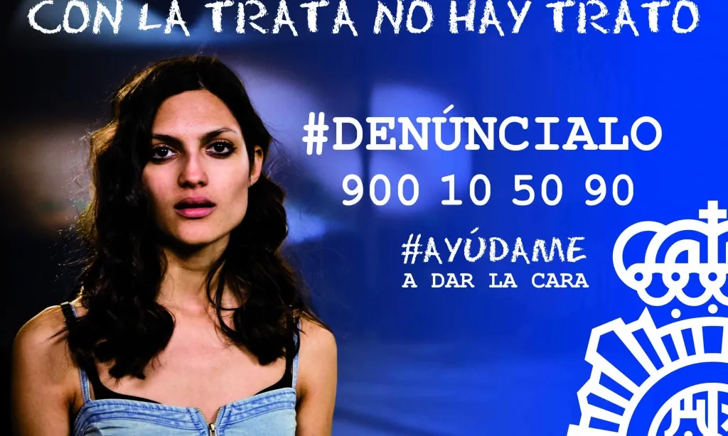 Anunci de la campanya "Contra la trata no hay trato"