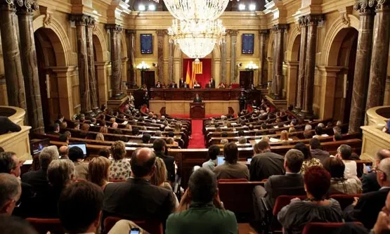 Sessió del Parlament de Catalunya. Font: VicAcció