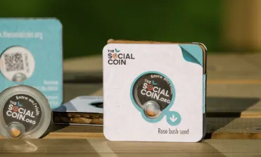 Imatge d'na moneda social. Font: Linkedin