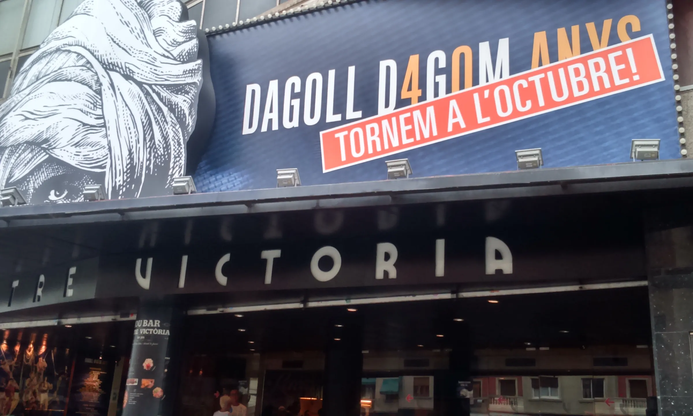 El Teatre Victòria de Barcelona programa el musical "Mar i Cel" durant el mes d'octubre. Foto: FAC.