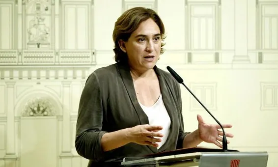 Alcaldessa de Barcelona Ada Colau. Font.web publico.es