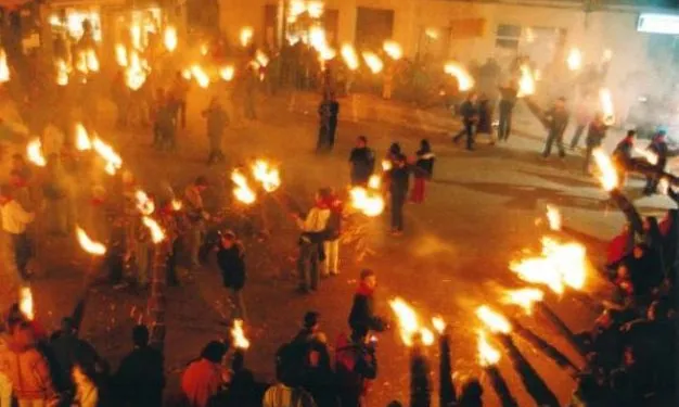 Festa de la Fia Faia, a Bagà.   Font: AssociacióFiaFaia