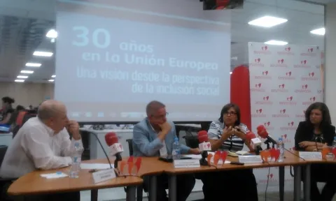 Representants d'EAPN participant al fòrum. Font: web de l'EAPN