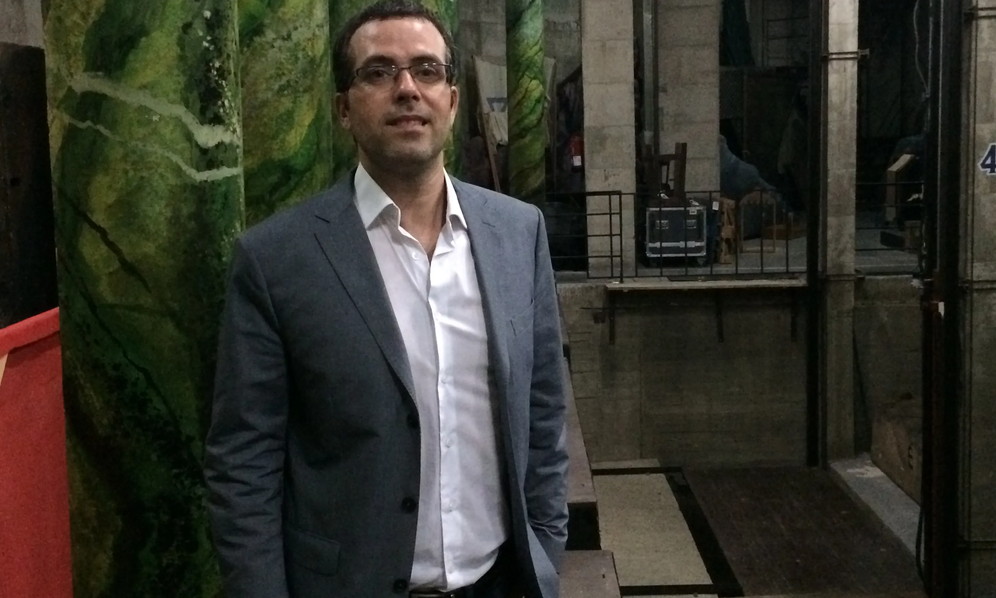 Sam Carrique Vilà és el president de La Passió d'Olesa. Foto: La Passió d'Olesa