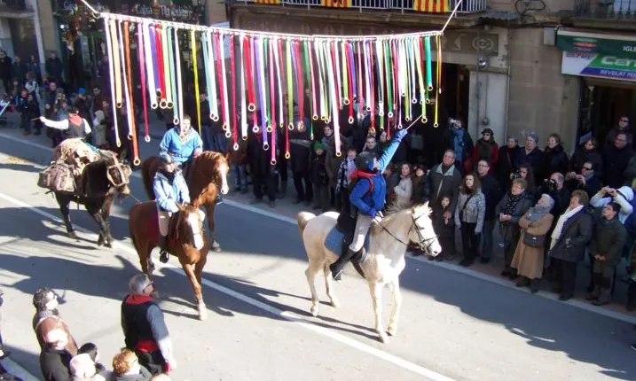Festa de la Corrida a Puig-Reig.   Font: lleureioci