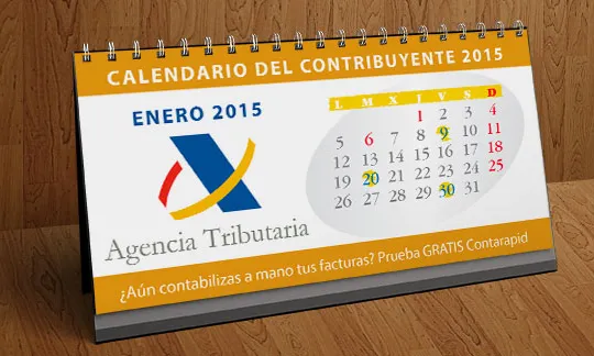 Calendari Agència Tributària