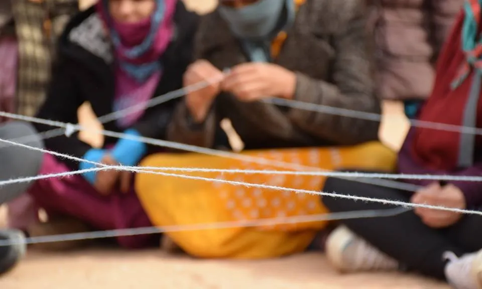 Foto: activitats al campaments de refugiats sahrauís d’Smara.