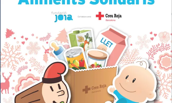 Cartell del III Tió dels Aliments Solidaris