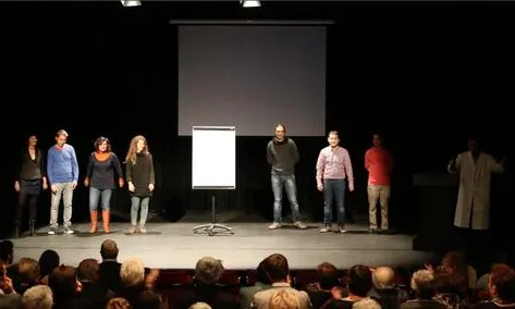 Acte de presentació del documental al Teatre Kursaal