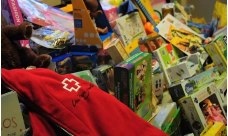 Joguines recollides en anteriors campanyes de Creu Roja. Font: Creu Roja