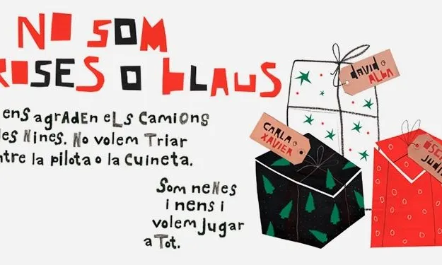 Regala jocs i joguines no sexistes!