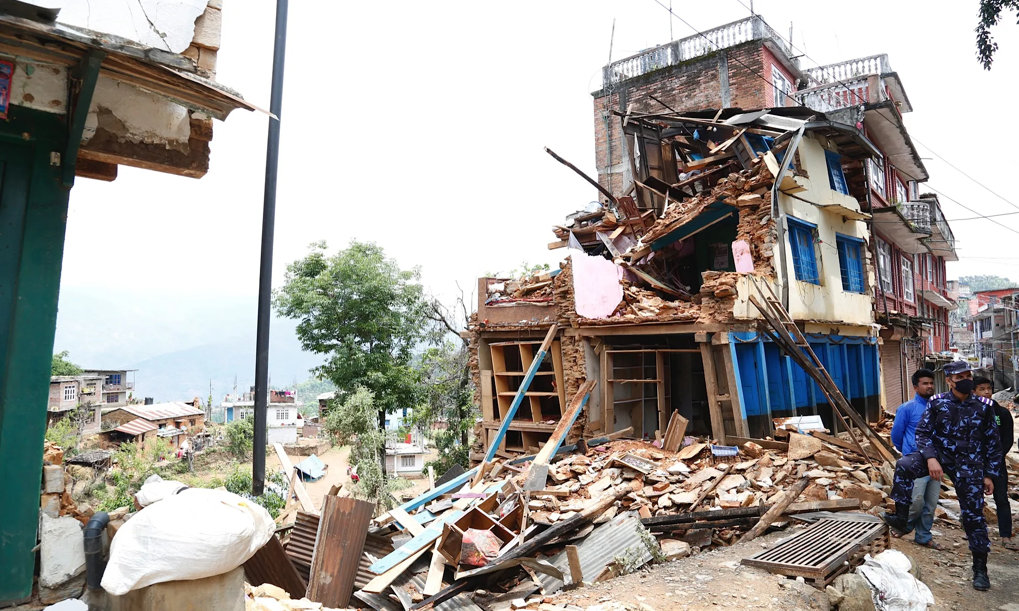 Terratrèmol al Nepal. Font: Wikipedia