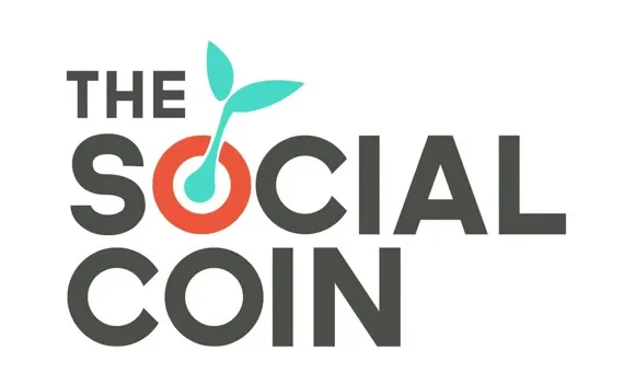 Logo The Social Coin. Font: Google