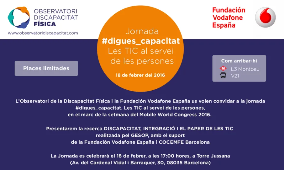 La jornada tindrà lloc el proper 18 de febrer.