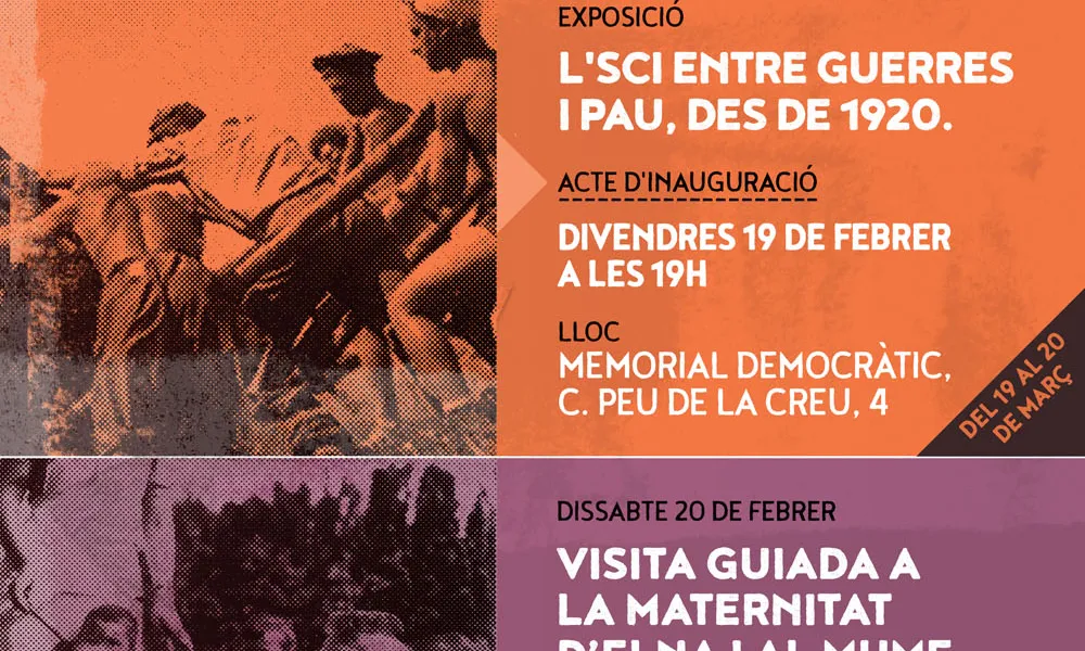 Cartell de l'esdeveniment. Font: SCI