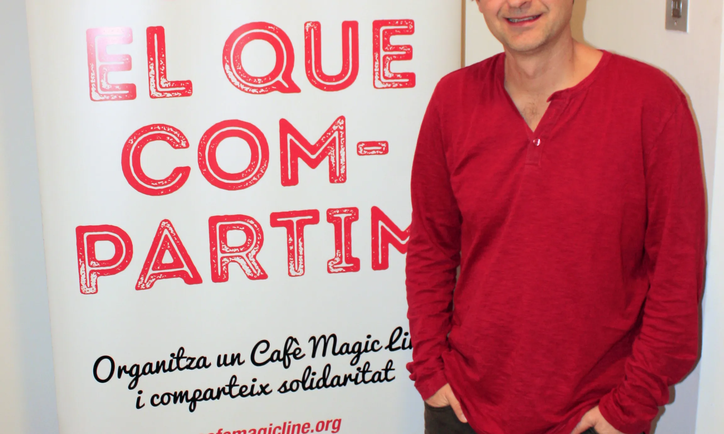 Juanjo Ortega, coordinador de la Barcelona Magic Line