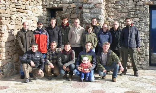 Junta de l'Associació per a la Conservació del Gall Salvatge, l'any 2010