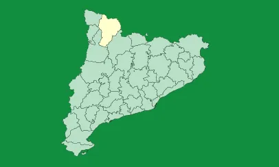 Situació de la cormarca al mapa de Catalunya. Font: Idescat