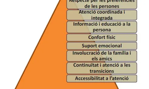8 principis de l'atenció centrada en la persona.