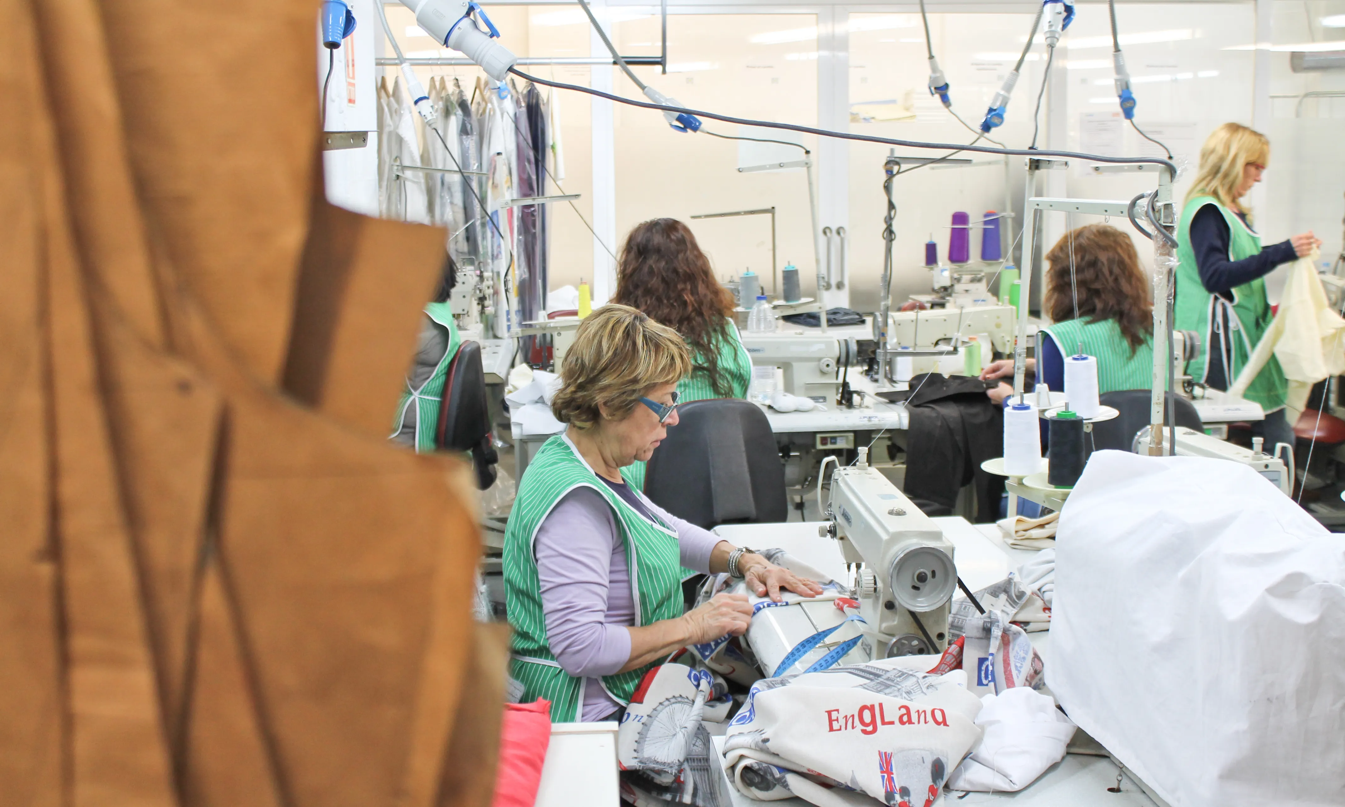 Taller de confecció de la Fundació Ared